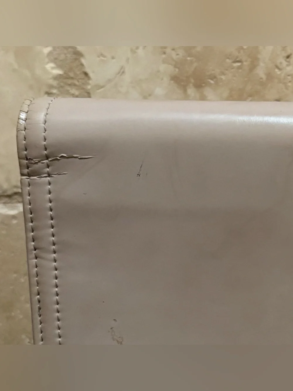 Chanel 2012 Vinyl Lipstick Wallet on chain